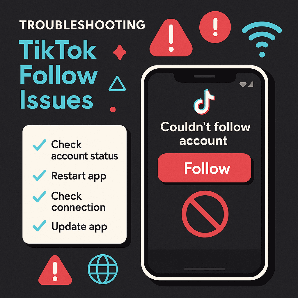 Why Can't I Follow People on TikTok? Complete 2025 Troubleshooting Guide